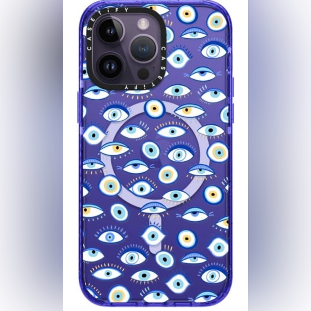 Casetify Seeing Eye iPhone 14pro max case- Mag safe